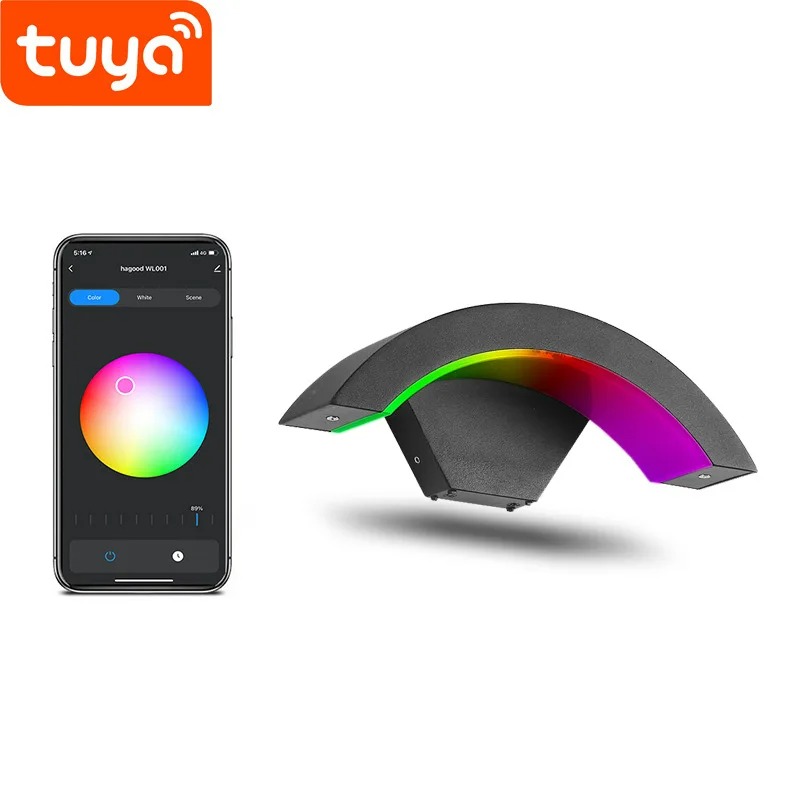Smart Zigbee Garden Light - Tuya Smart WiFi/ZigBee Lampu Dinding, Lampu