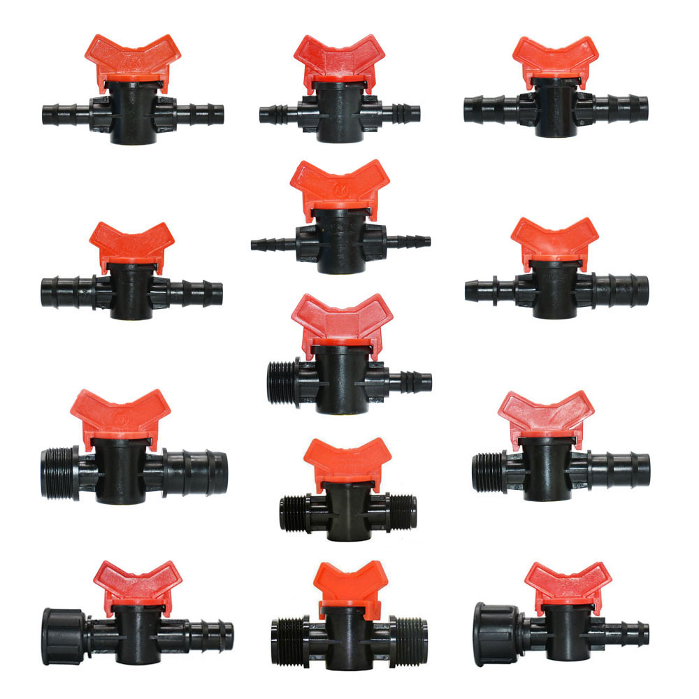 Smart Garden Hose Valve - Plastik Mini Mematikan Coupling Valve Konektor