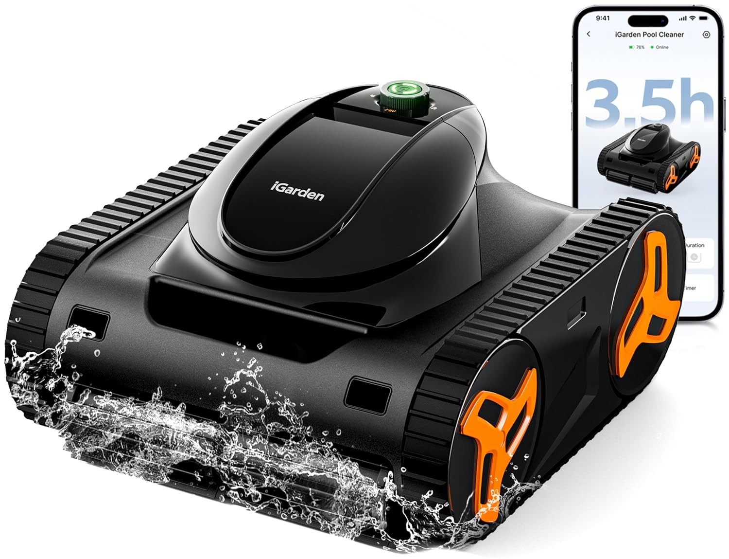 Smart Gardening - Pembersih Kolam Renang Robot Seri KN,