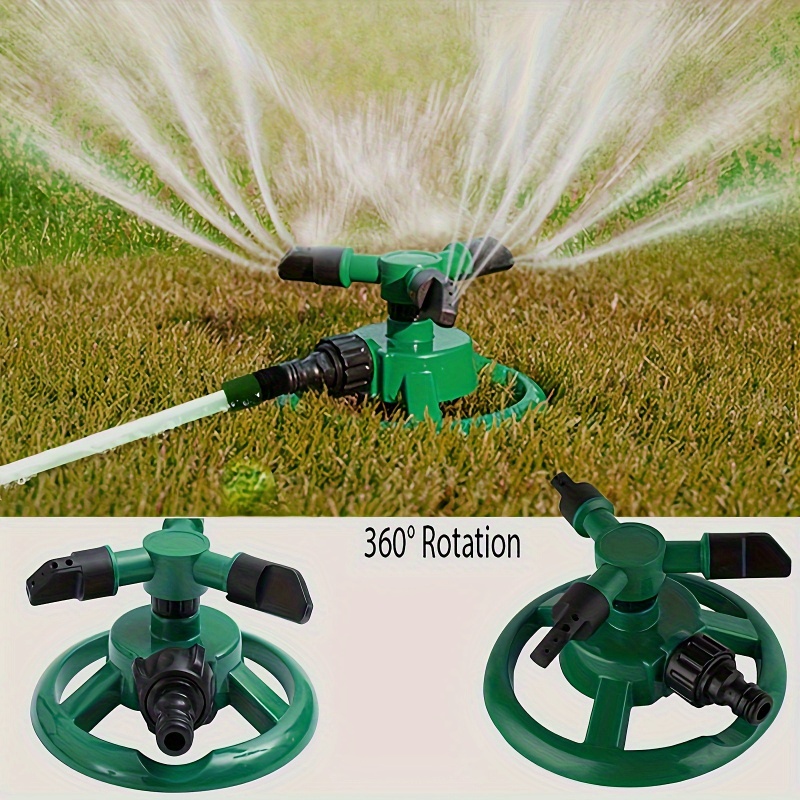 Smart Garden Irrigation - 360 ° Nosel Putar Otomatis dengan