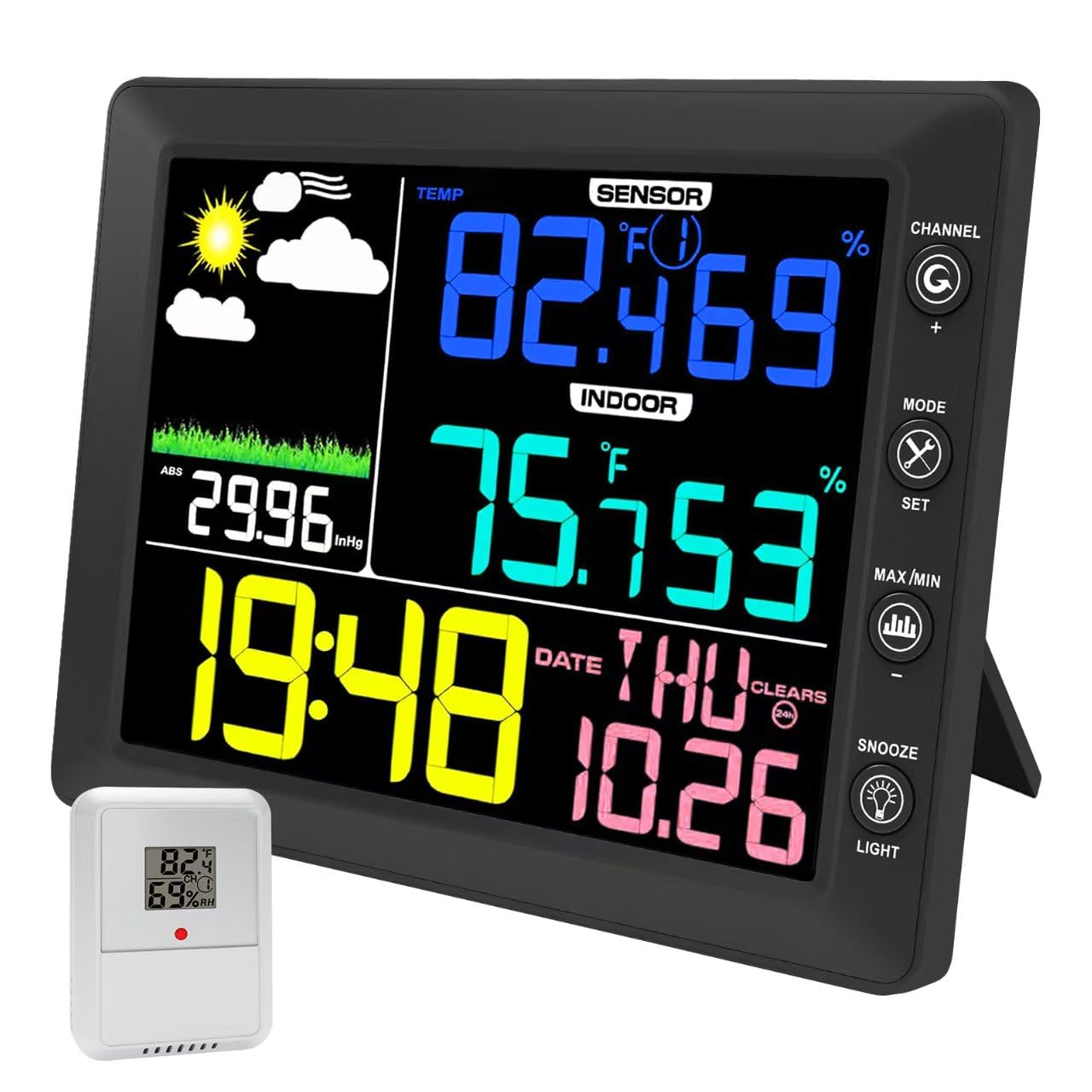 Garden Weather Station - Stasiun Cuaca Nirkabel dengan Sensor Luar