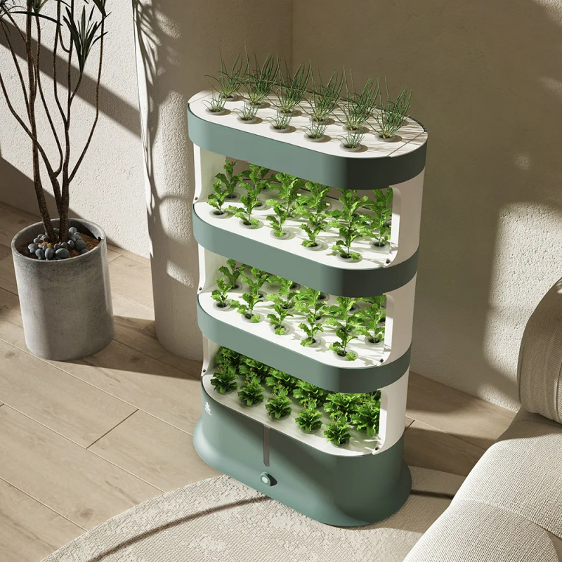 Smart Garden Vertical - Sistem Pertanian Vertikal Hidroponik Dalam Ruangan