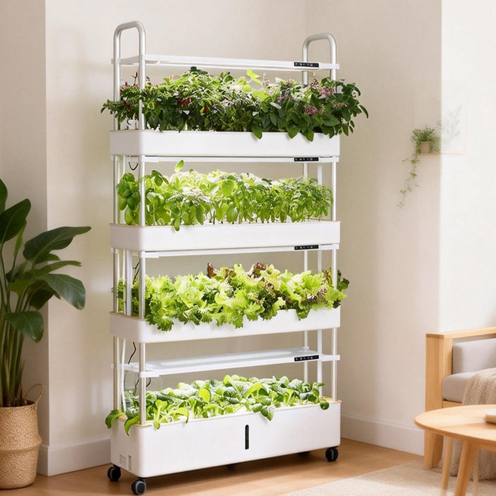 Smart Garden Vertical - Peralatan Pertanian Vertikal Cerdas Dalam Ruangan