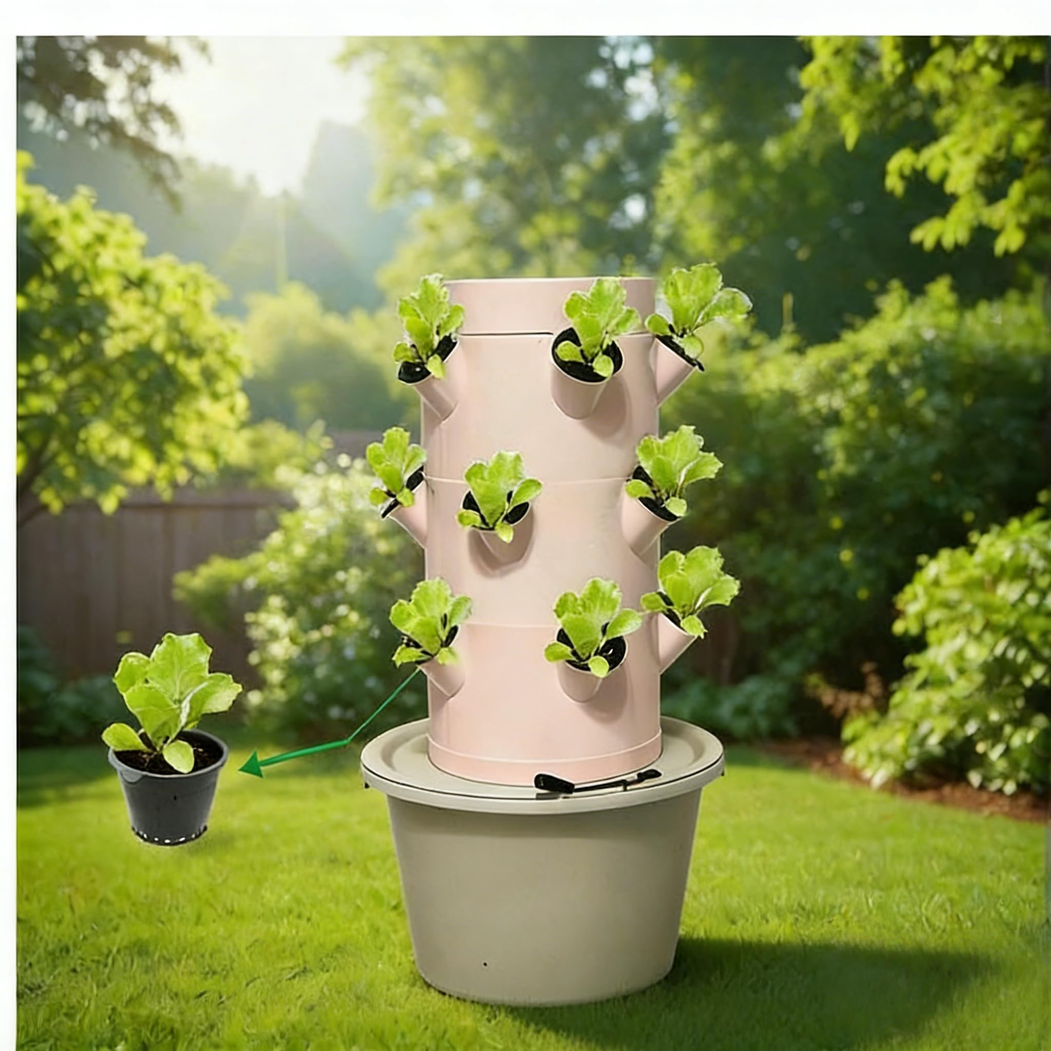 Sistem Penanaman Hidroponik Ve - Smart Garden Vertical ulasan dan harga