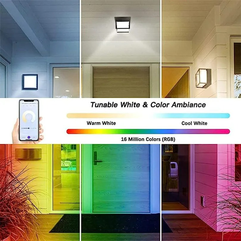 Tuya Smart WiFi/ZigBee Lampu D - Smart Zigbee Garden Light ulasan dan harga