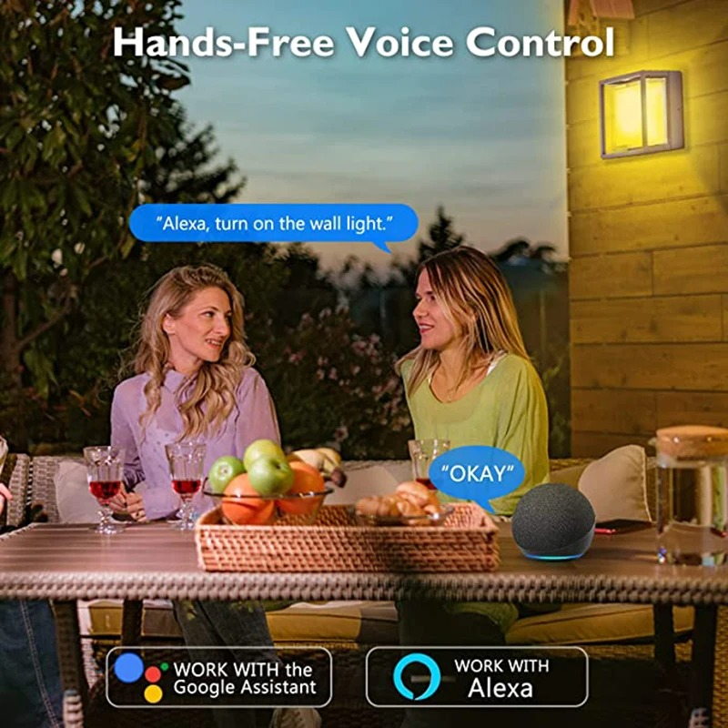 Tuya Smart WiFi/ZigBee Lampu D - Smart Zigbee Garden Light ulasan dan harga