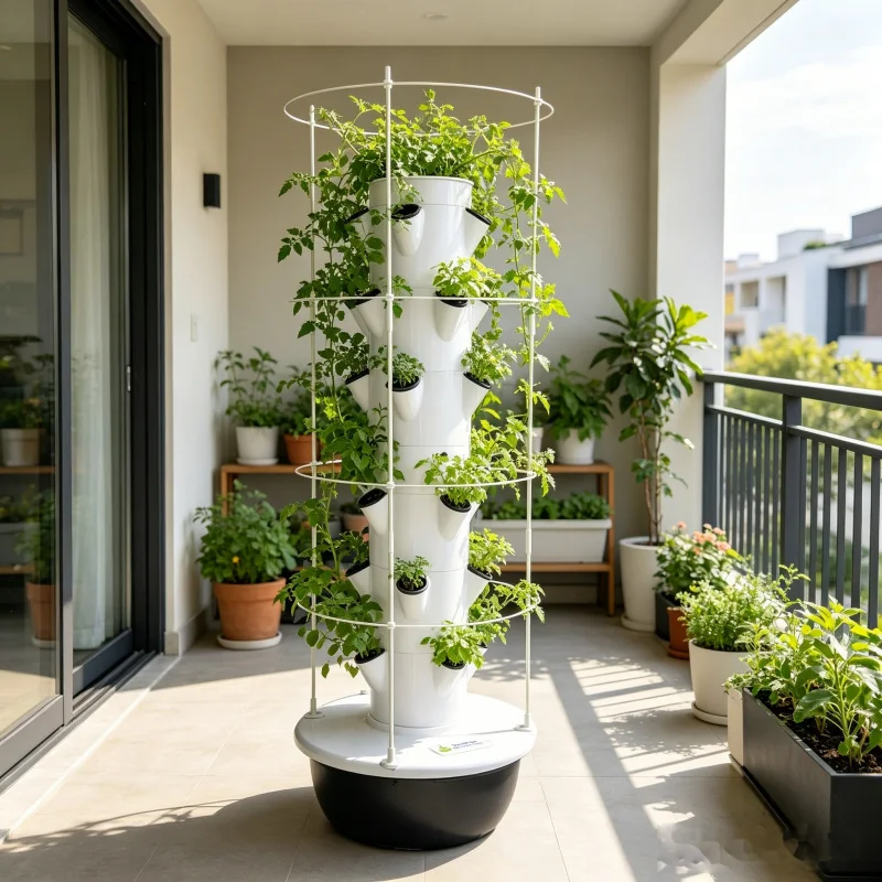 Penanam Sayuran Aeroponik Hidr - Smart Garden Vertical ulasan dan harga