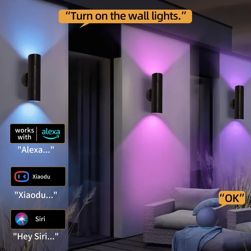 Lampu Dinding LED Luar Ruangan - Smart Led Garden ulasan dan harga