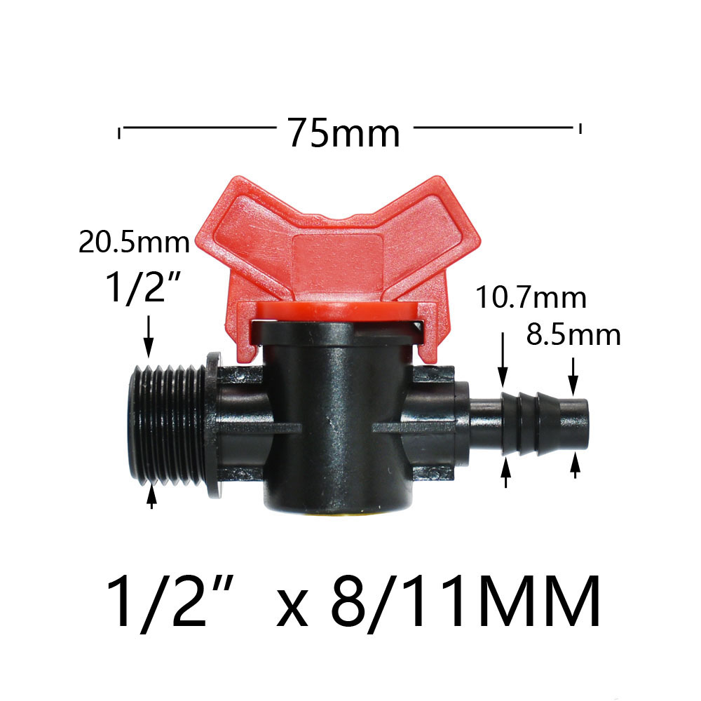 Plastik Mini Mematikan Couplin - Smart Garden Hose Valve ulasan dan harga