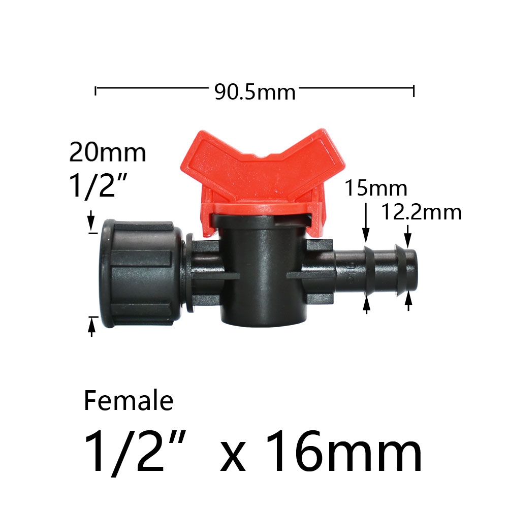 Plastik Mini Mematikan Couplin - Smart Garden Hose Valve ulasan dan harga