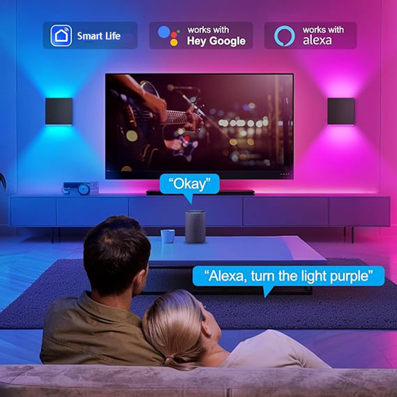 Lampu Dinding Luar Ruangan LED - Smart Zigbee Garden Light ulasan dan harga