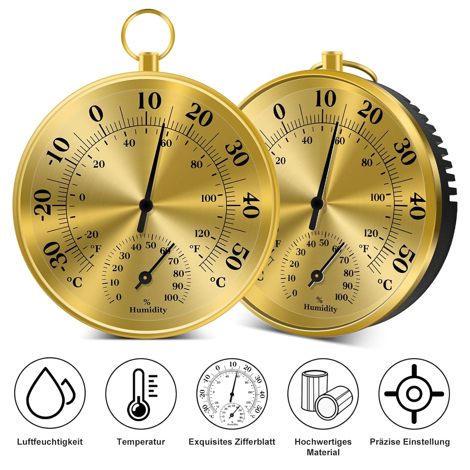 Termometer higrometer dinding  - Garden Weather Station ulasan dan harga