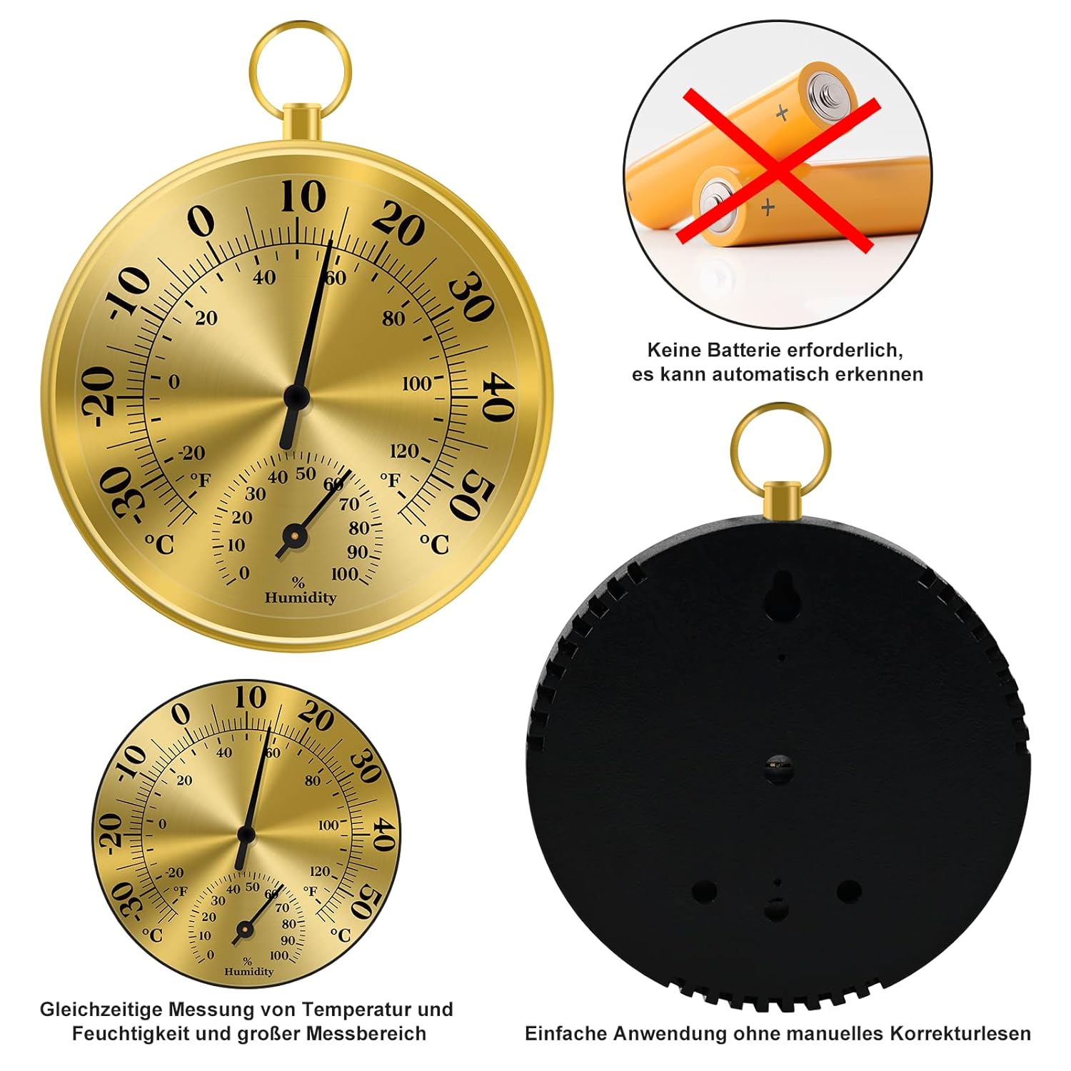 Termometer higrometer dinding  - Garden Weather Station ulasan dan harga