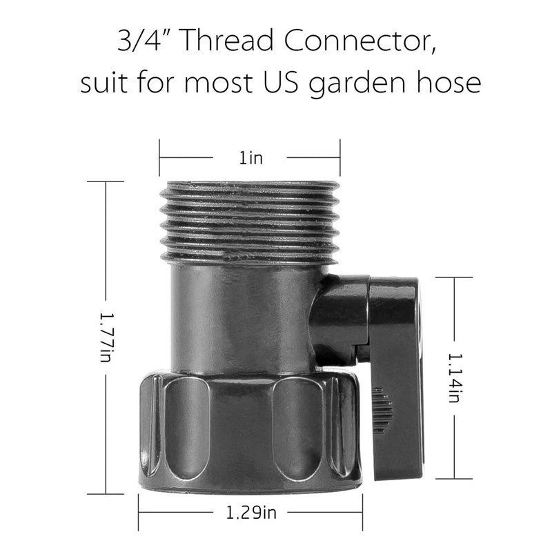 1 buah katup penutup selang ta - Smart Garden Hose Valve ulasan dan harga