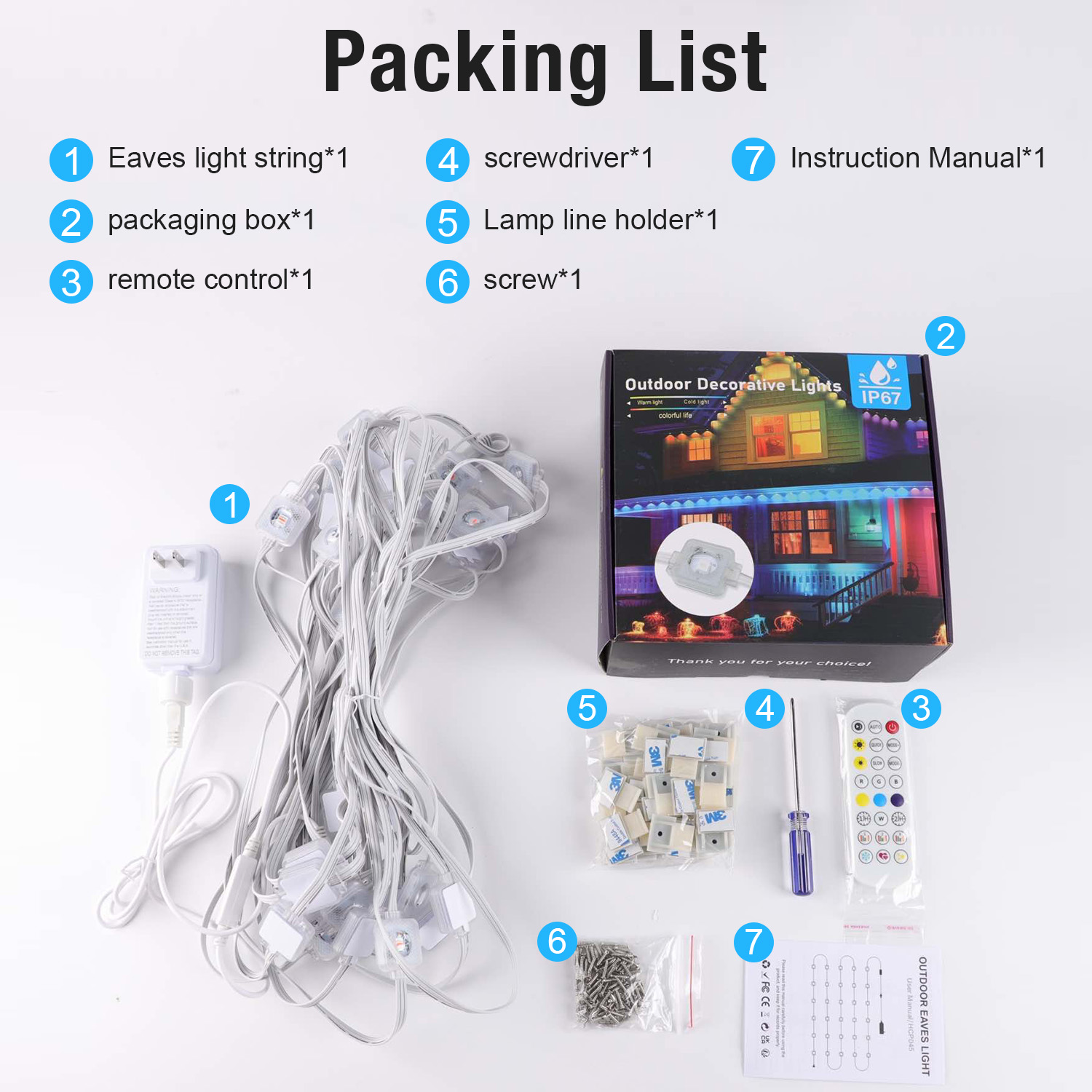 Lampu String LED Pelangi Pinta - Smart Led Garden ulasan dan harga