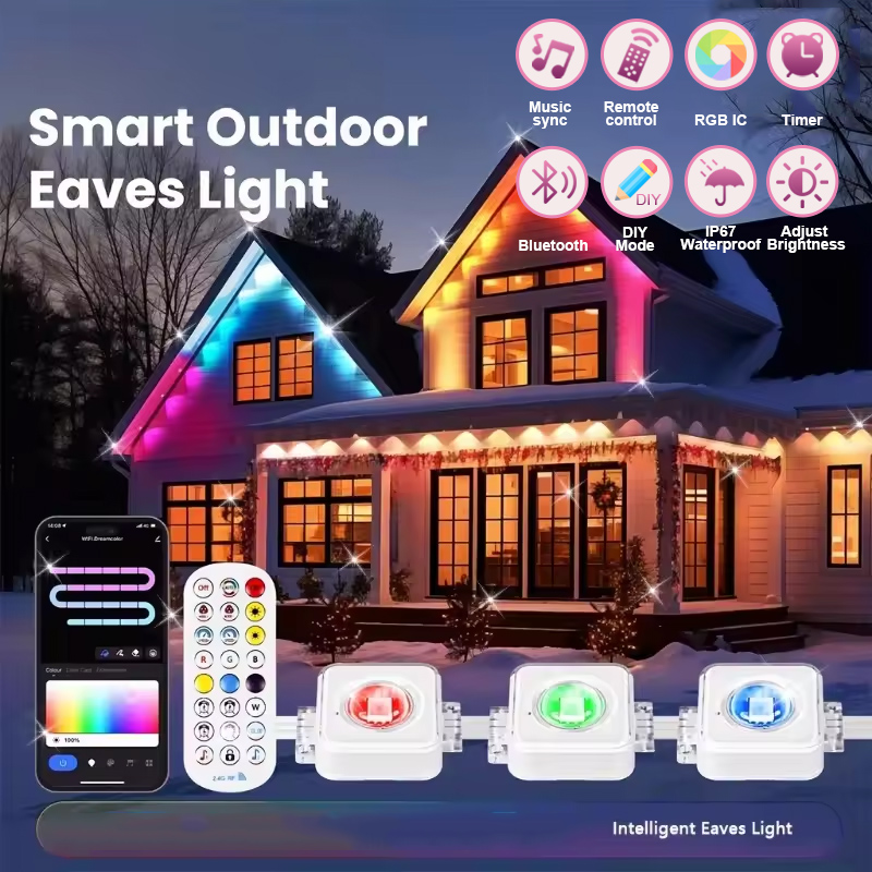 Lampu Luar Ruangan Permanen 15 - Smart Led Garden ulasan dan harga