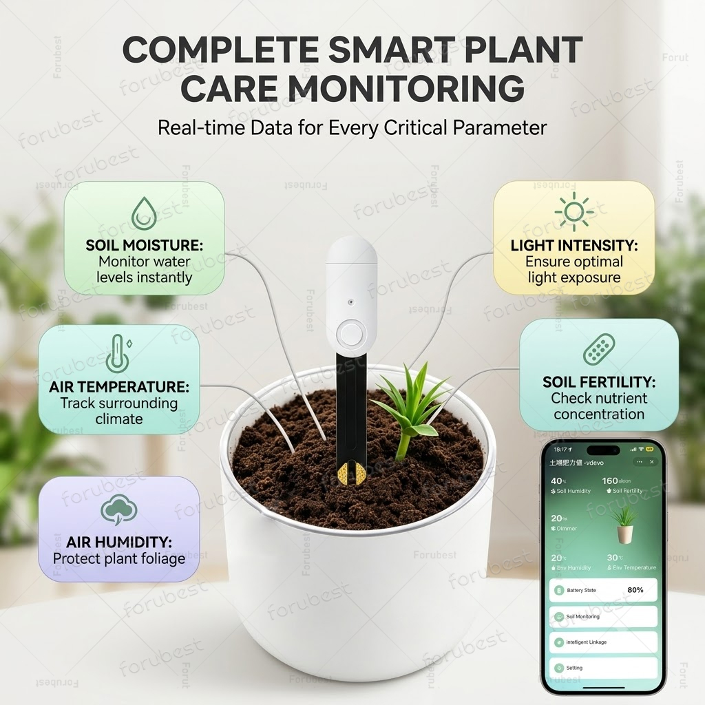 Sensor Kelembapan Tanah ZigBee - Smart Zigbee Garden Light ulasan dan harga