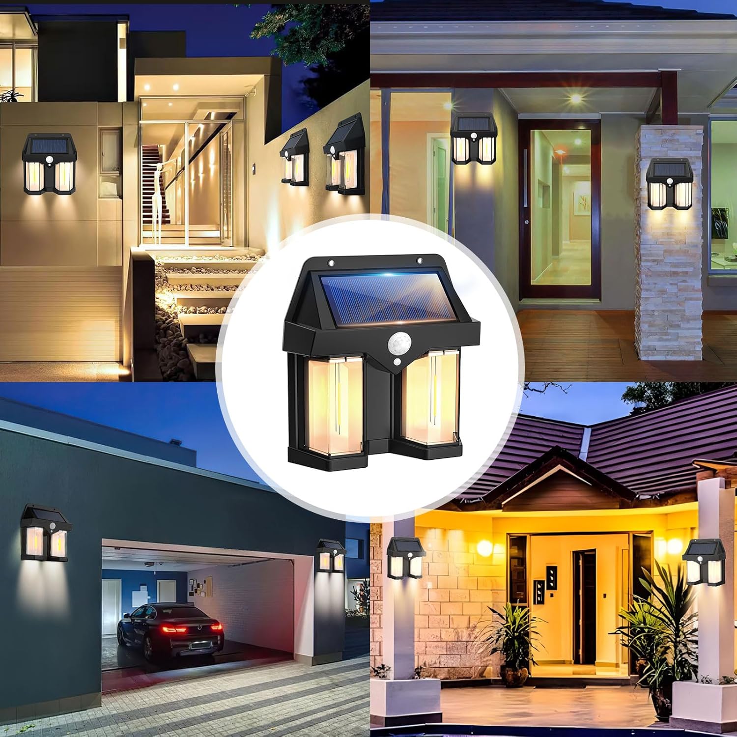 Lampu Dinding Tenaga Surya Vin - Smart Led Garden ulasan dan harga