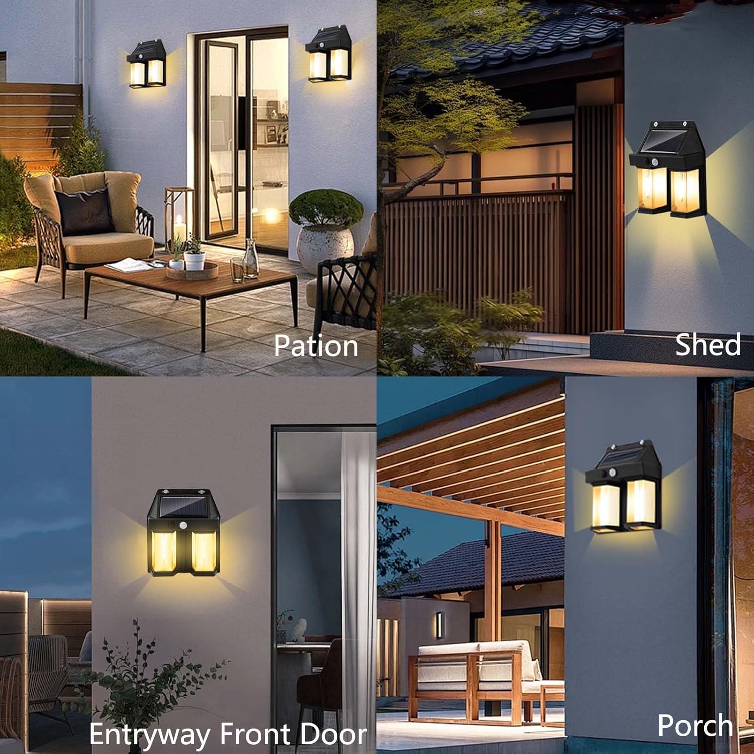 Lampu Dinding Tenaga Surya Vin - Smart Led Garden ulasan dan harga