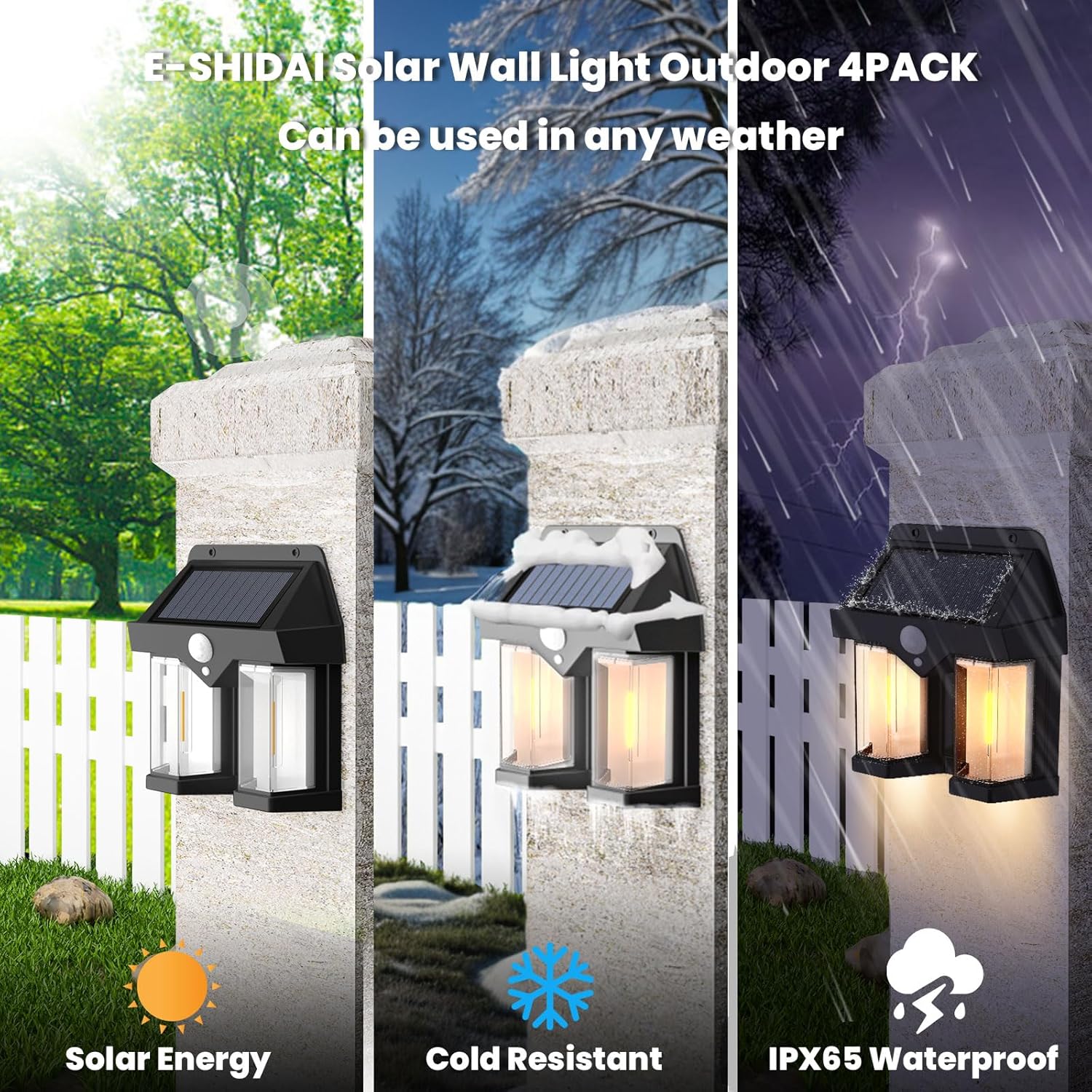 Lampu Dinding Tenaga Surya Vin - Smart Led Garden ulasan dan harga