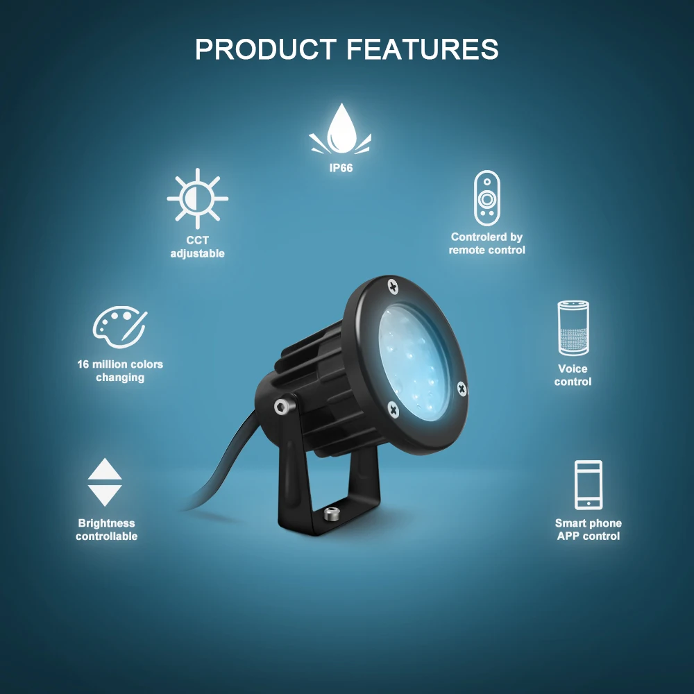 GLEDOPTO Zigbee 3.0 Lampu Lonj - Smart Zigbee Garden Light ulasan dan harga