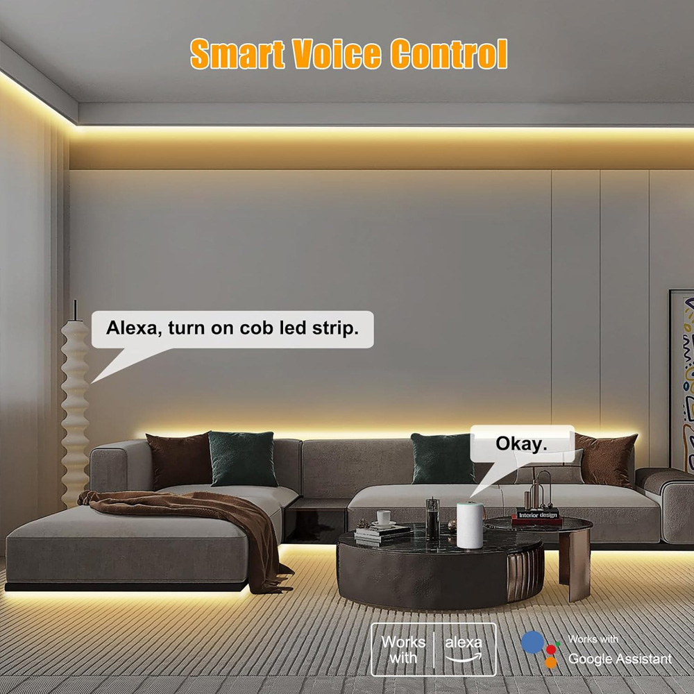 5m 10m 20m Lampu LED Strip Tuy - Smart Zigbee Garden Light ulasan dan harga
