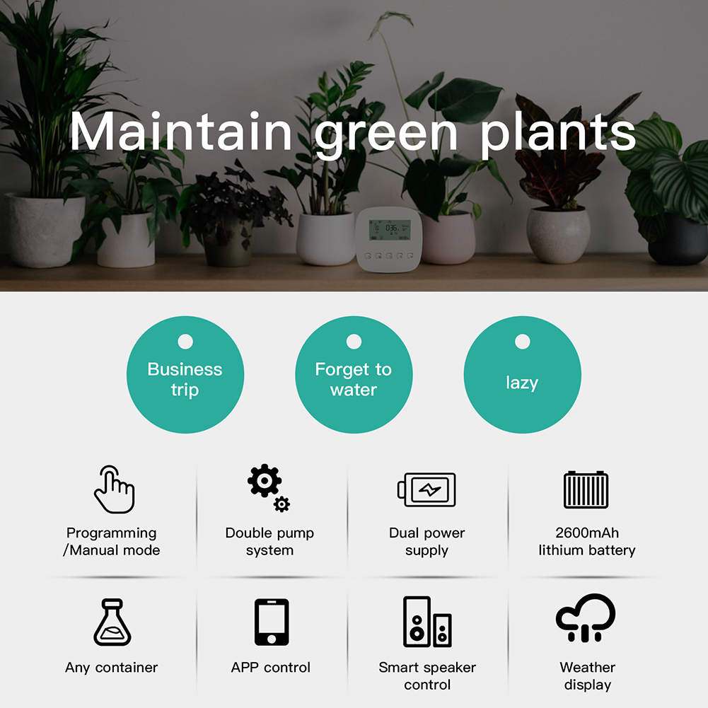 Mesin Penyiraman Pintar WiFi T - Smart Garden Irrigation ulasan dan harga