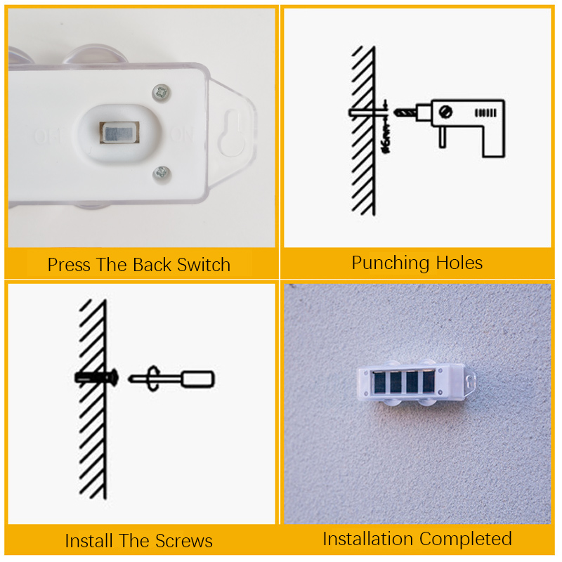 Pop 4 Buah Lampu Dinding Tenag - Smart Garden Fence ulasan dan harga